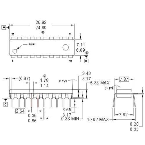 IC TRANSCVR TRI−ST 8