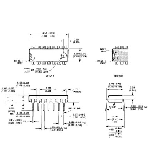 IC INVERTER HEX SCHM