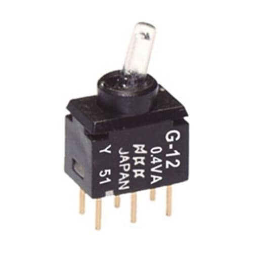 トグルスイッチ ラッチ 単極双投(SPD