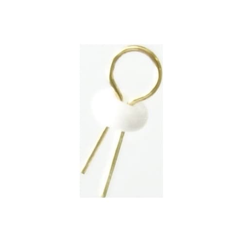 チェック端子 基板取付け用 白 GB−C