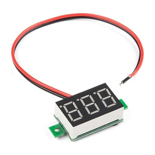 Digital LED Voltmete