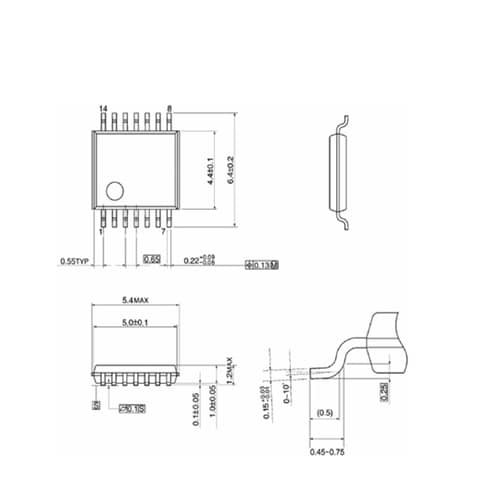 Low−Voltage Hex Inve