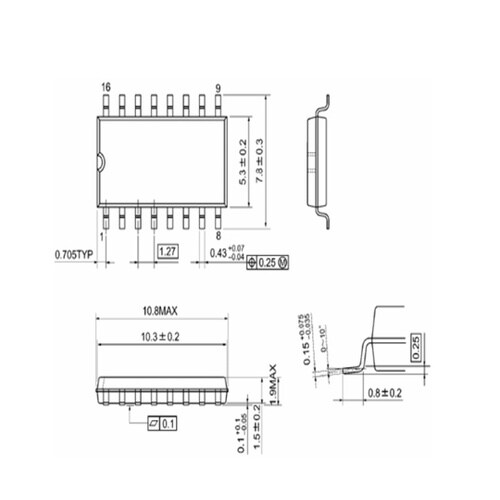 2回路 2入力4出力デコーダ CMOS