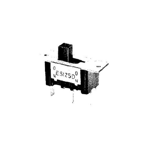 小形スライドスイッチ ES125A10−
