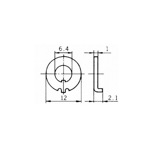 トグルスイッチロッキングリング 1400