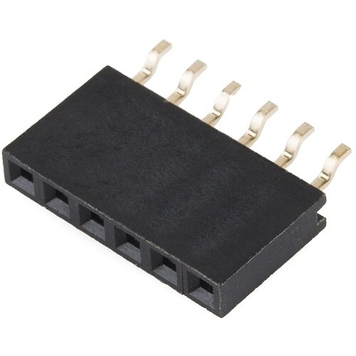 Header − 6−pin Femal