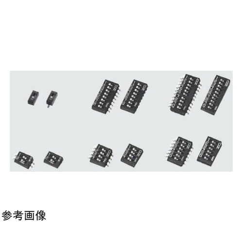 スライドスイッチ DIP型 4極 洗浄品