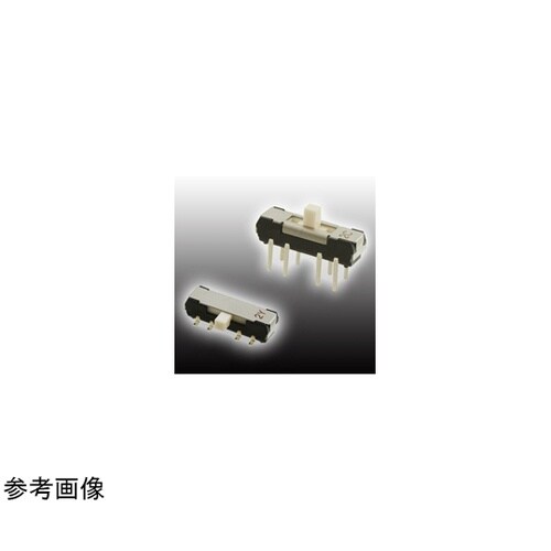 スライドスイッチ 1回路 2接点 スルー