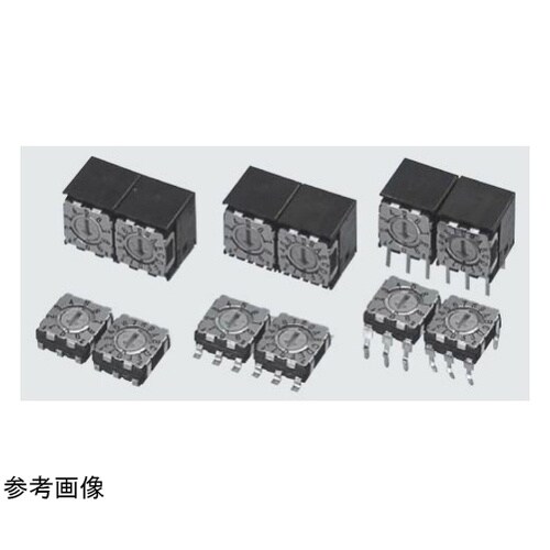 ロータリコードスイッチ DIP型 つまみ
