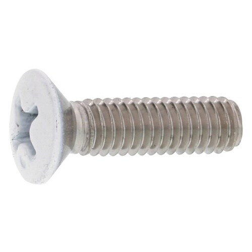 頭部ホワイトステン(+)丸サラ小ネジ 4