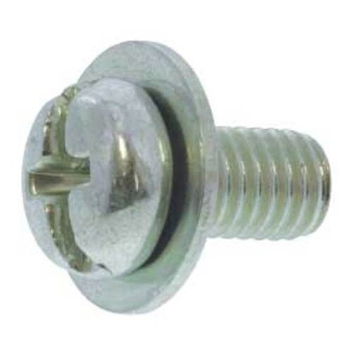 組込みねじ (+−)ナベP=1(鉄(また