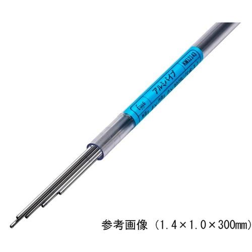 アルミパイプ 1.2×0.8×300mm