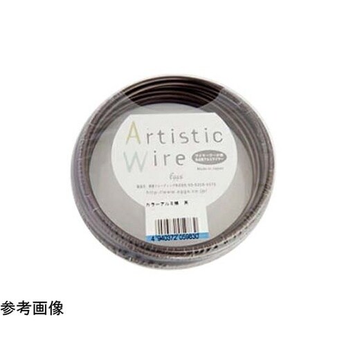 カラーアルミ線 茶 1.5×10m 29