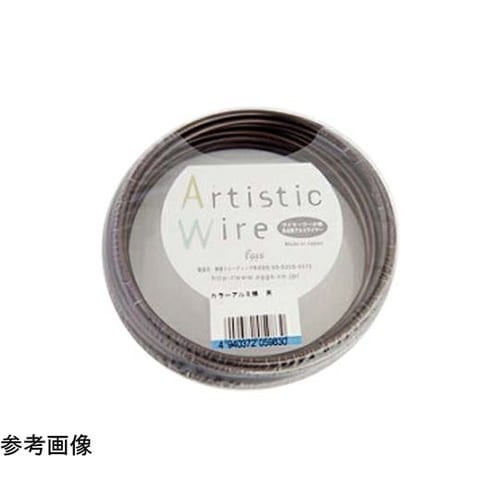 カラーアルミ線 茶 2.5×10m 29