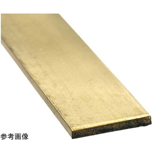 真鍮平角棒 1.0×3×1000mm 7