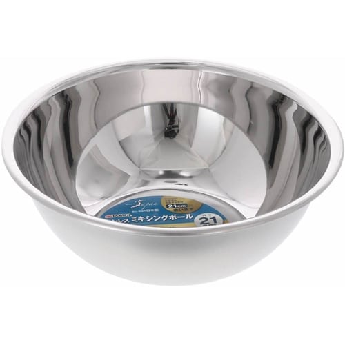 ステンレスミキシングボール21cm