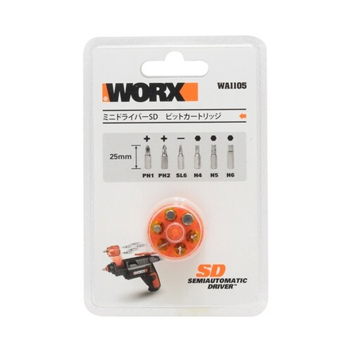 ミニドライバーSD ビットカートリッジ