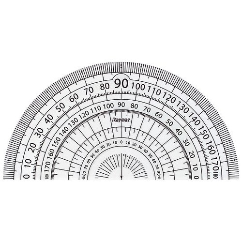 白黒分度器 ホワイト APJ151W