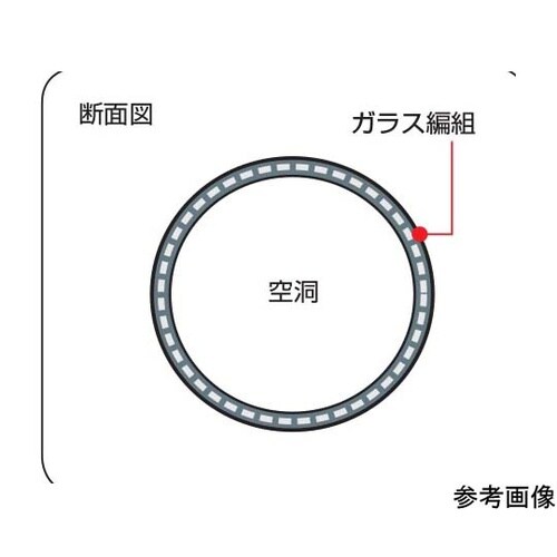 ガラスチューブ φ2.0(1m物) NF