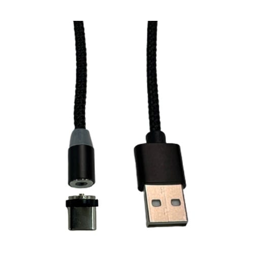 マグネット式充電用USBケーブル USB