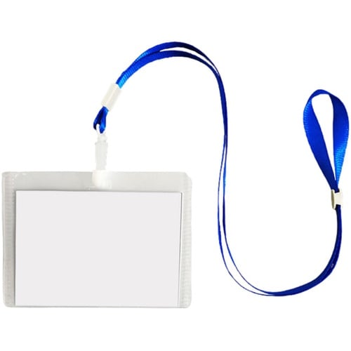 横向きケース付き 名札首掛けストラップ