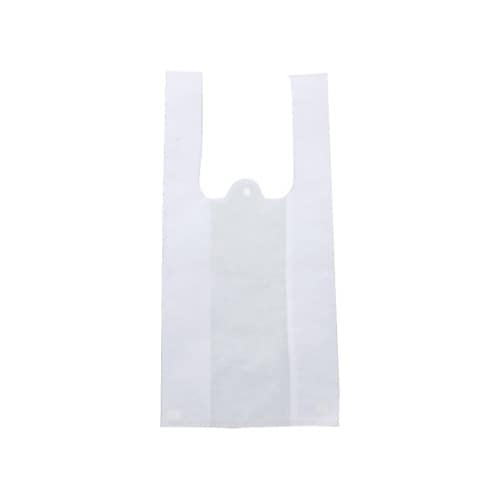 不織布レジバッグ(白) 100枚入 極小
