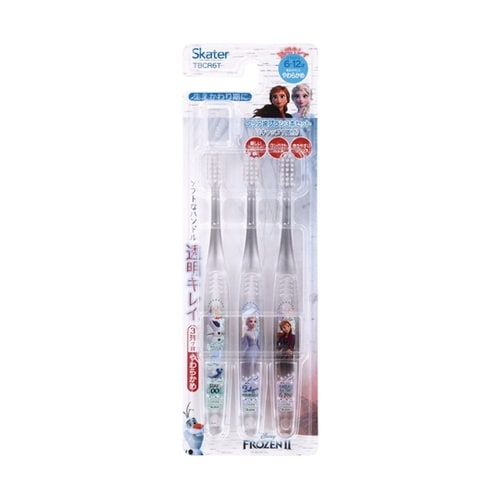 クリア歯ブラシ3本セット アナと雪_2(