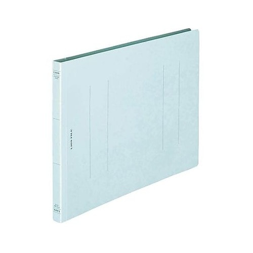 ヨコ型 フラットファイル(水色/10冊)