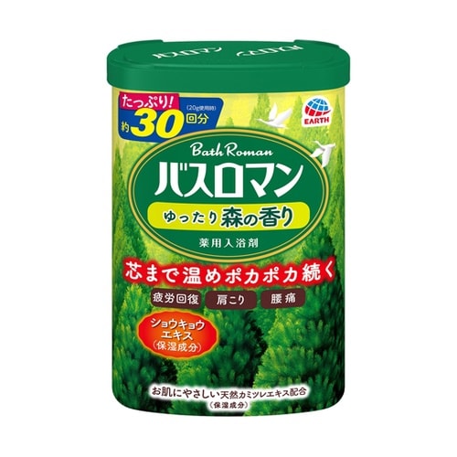 バスロマン ゆったり森の香り 600g