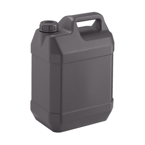 扁平缶 縦口 5L ノズル無 グレー 0