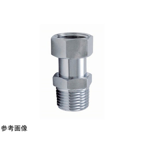 袋ナット付アダプタ 黄銅 EPDMパッキ