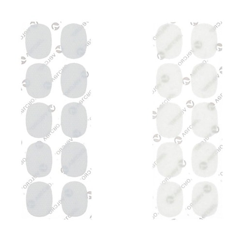 ベルクロ 強力薄型楕円 1.9×2.5c