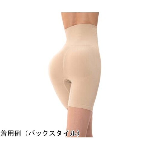 ムダ肉ぺたんこハイウエストガードル L−