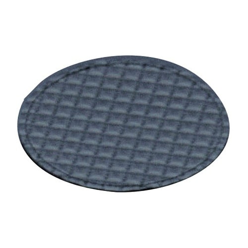 合成キルトコースター黒 丸 GM−22