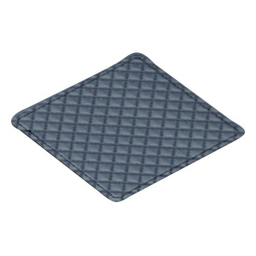 合成キルトコースター黒 角 GM−23