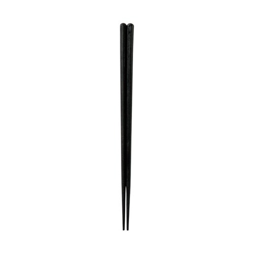 SPS樹脂22.7cm 六角箸 ブラック