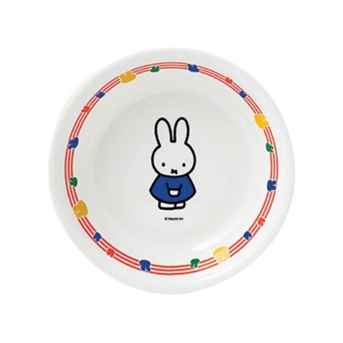 メラミンお子様食器「ミッフィーとびじゅつ