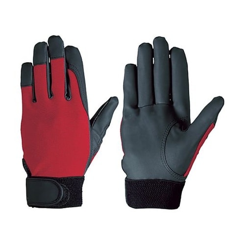 合皮手袋 作業手袋 袖口マジックバンド式