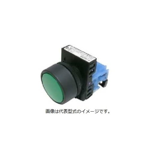 コマンドスイッチφ22丸フレーム平形押し