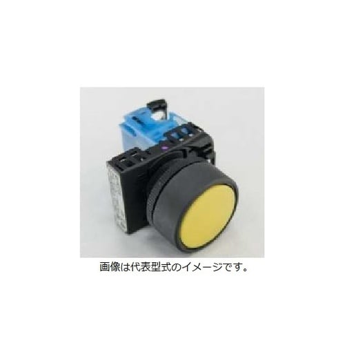 コマンドスイッチφ22丸フレーム平形押し