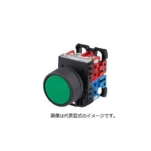 コマンドスイッチφ22丸フレーム平形押し