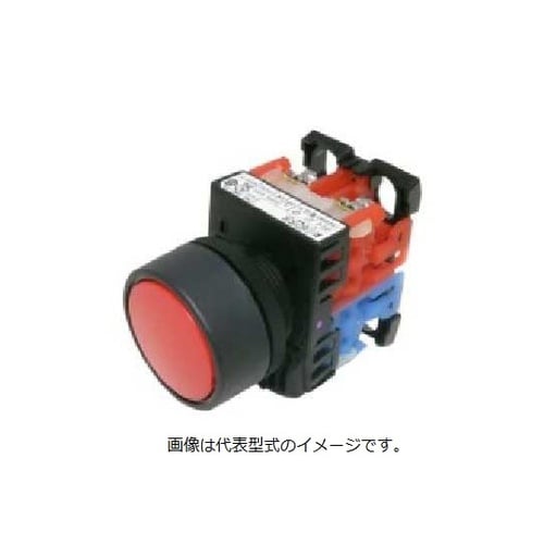 コマンドスイッチφ22丸フレーム平形押し