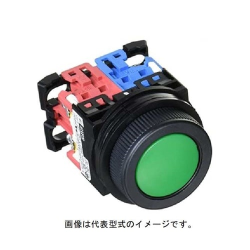 コマンドスイッチφ30丸フレーム平形押し