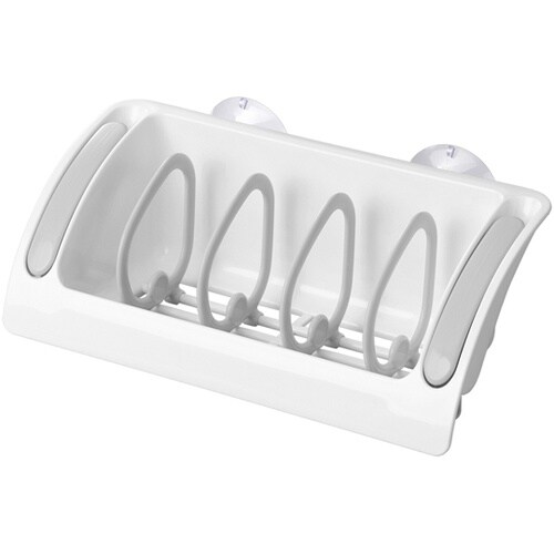 エコフック付きスポンジラック ホワイト