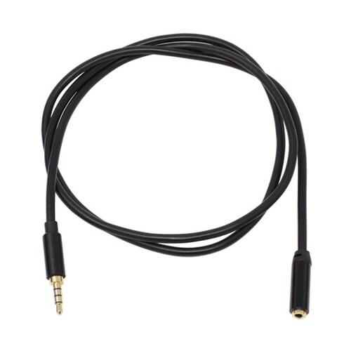 4極ステレオミニ延長ケーブル 1m AV