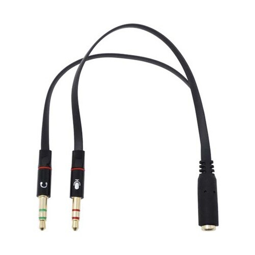 ヘッドフォン+マイクプラグ − 4極ミニ