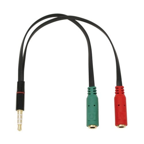 4極ミニプラグ − ヘッドフォン+マイク