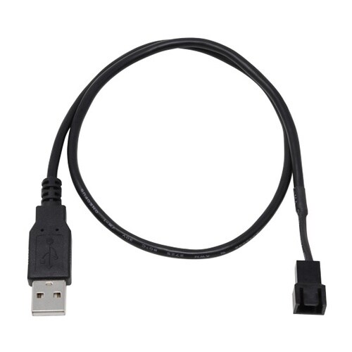 ファン用USB電源変換ケーブル CA−0