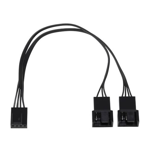 PWMファン用二股電源リボンケーブル 1