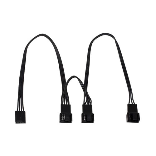 PWMファン用電源3分岐デイジーチェーン